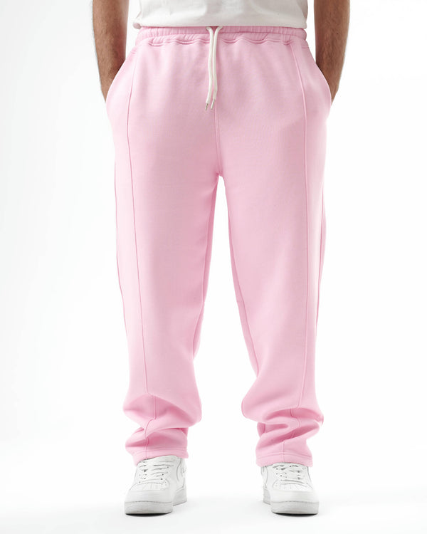 Pink Straight Sweatpants