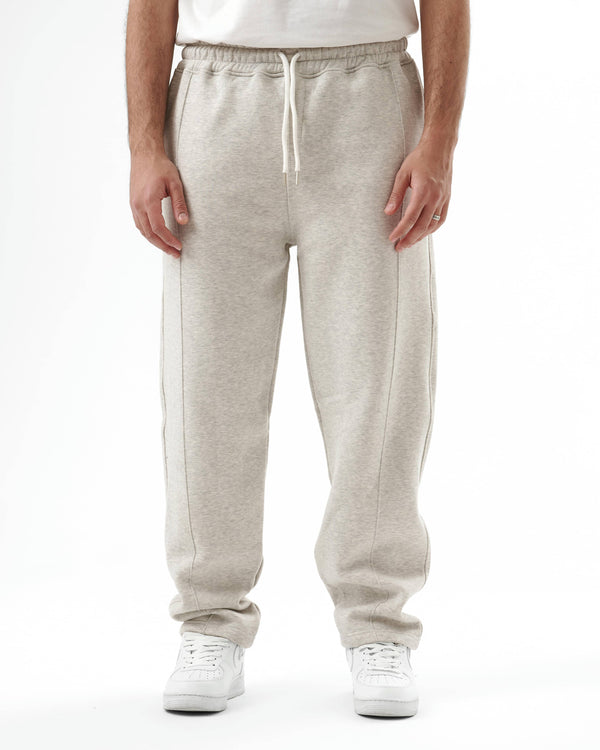 Gray Straight Sweatpants